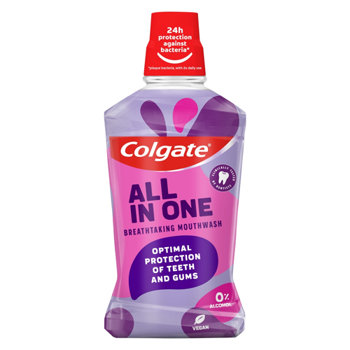 COLGATE MOUTHWASH BREATHTAKING ALL IN ONE 500ML