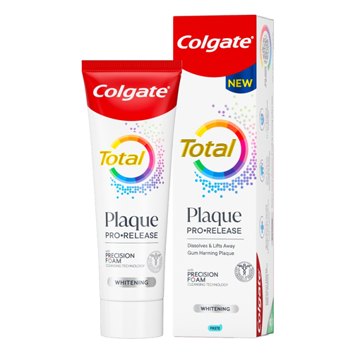 COLGATE TOOTHPASTE TOTAL PLAQUE PRO WHITE 75ML