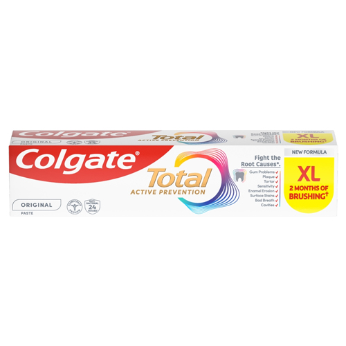 COLGATE TOTAL ACTIVE PREVENTION ORIGINAL TOOTHPASTE 125ML