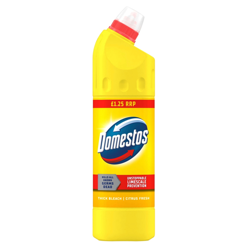 DOMESTOS CITRUS BLEACH PMP 1.25 750ML