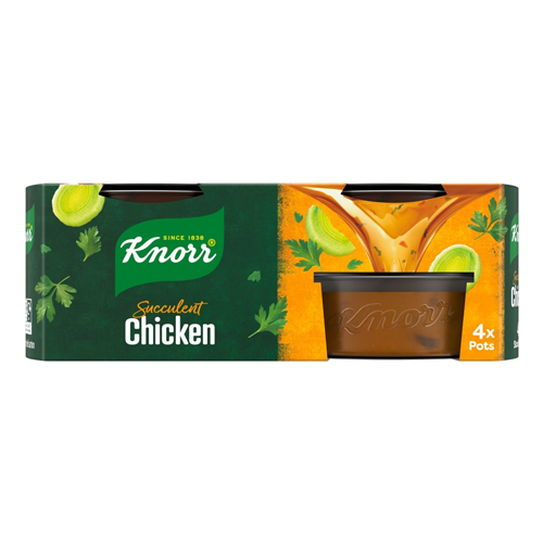 KNORR CHICKEN STOCK POT 4S 112G