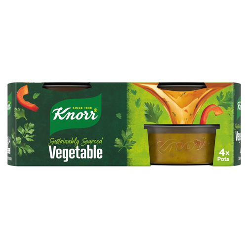 KNORR VEGETABLE STOCK POT 4S 112G