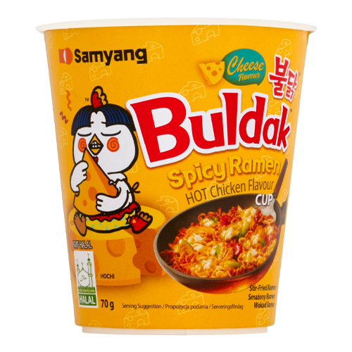 SAMYANG CHEESE BULDAK HOT CHICKEN CUP 70G