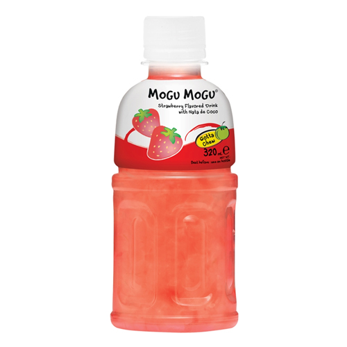 MOGU MOGU NATA DE COCO STRAWBERRY 320ML