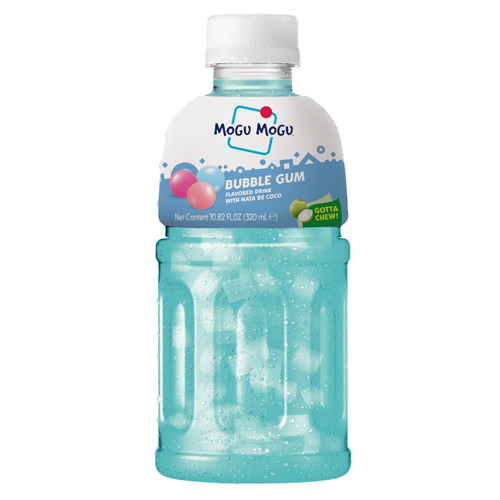 MOGU MOGU NATA DE COCO BUBBLE GUM 320ML
