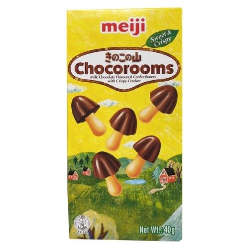 MEIJI CHOCOROOM CHOCO & CRISPY CRACKER 40G