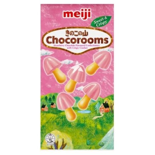 MEIJI CHOCOROOM STRAWBERRY AND CRACKER 36G