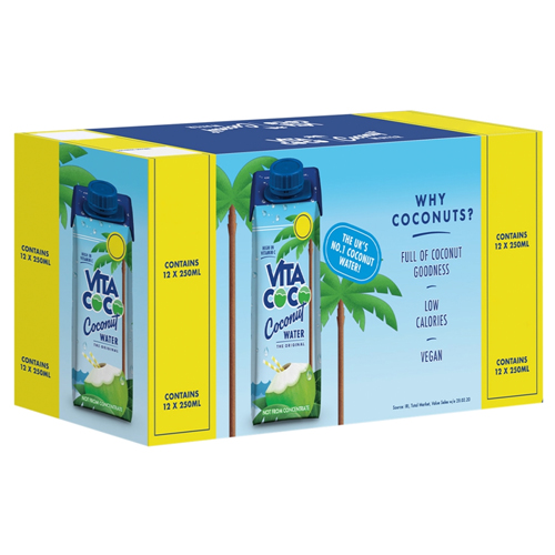 VITA COCO COCONUT WATER PMP £1.00 250ML