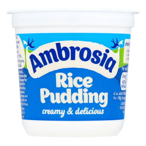 AMBROSIA RICE PUDDING 150G/NFEU/
