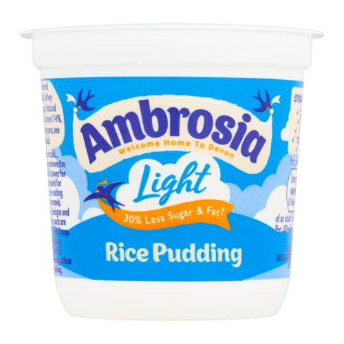 AMBROSIA LIGHT RICE PUDDING 150G/NFEU/