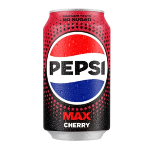 PEPSI MAX CHERRY 330ML (NEW DESIGN)