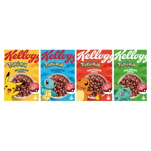 KELLOGG'S MULTIGRAIN CEREAL POKEMON PACK